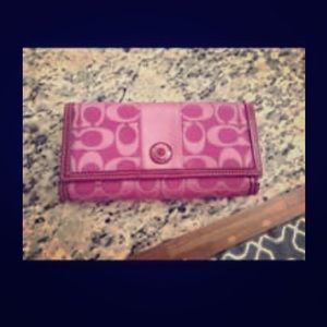 Coach wallet